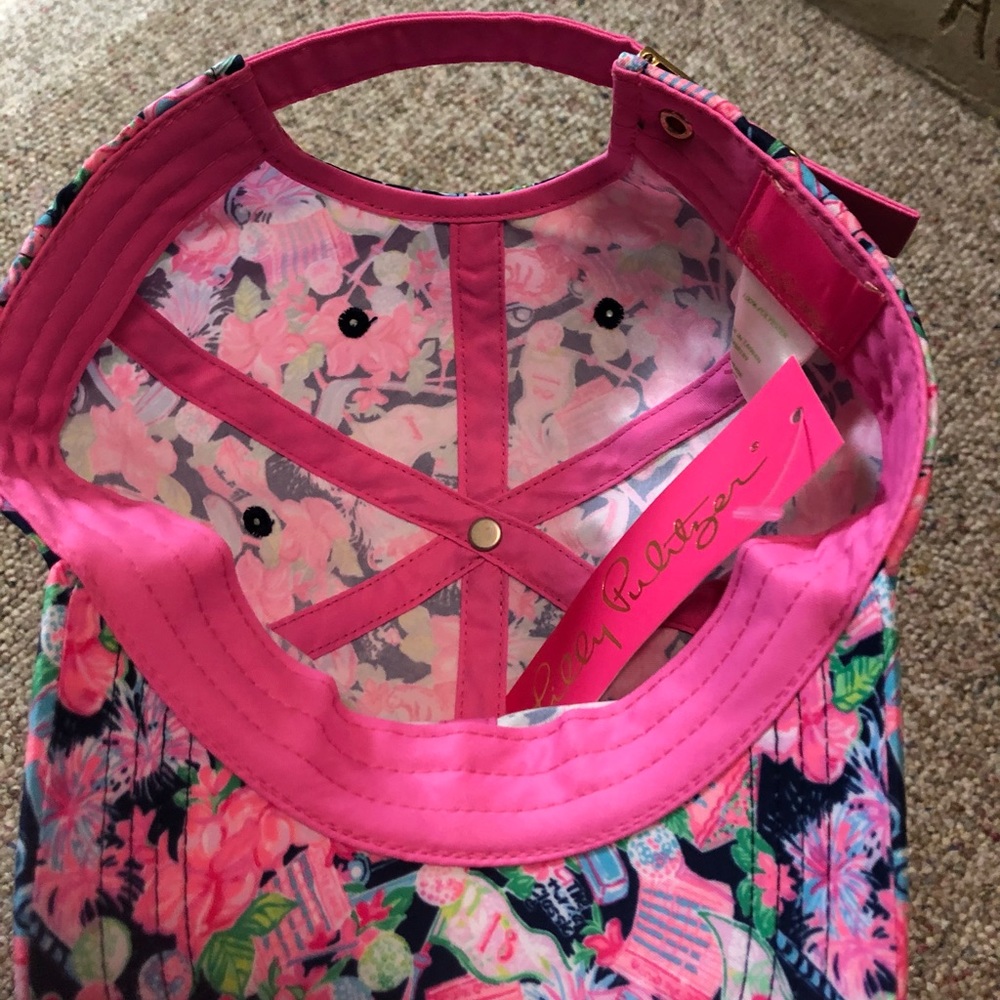 🆕 Lilly Pulitzer Run Around Hat Honda Classic - Picture 12 of 13